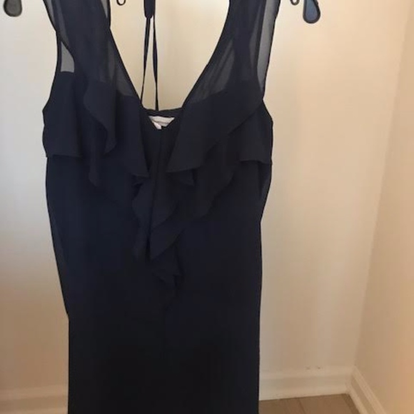 Navy BCBG Cocktail Dress - Picture 3 of 3